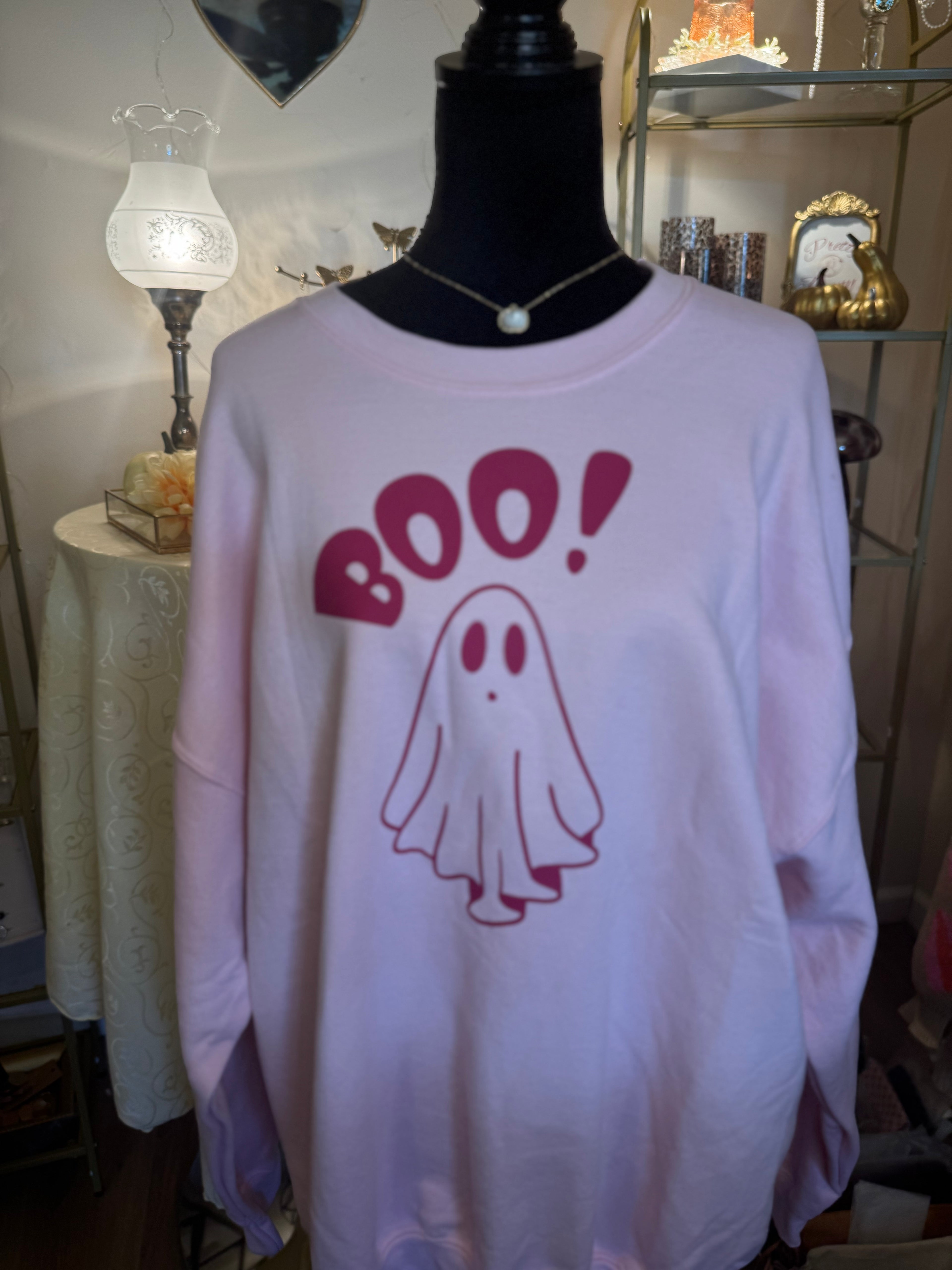 BOO! Curvy Crewneck
